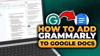 How To Add Grammarly To Google Docs (FAST & EASY) | 100% WORKS | NO Yapping, To The Point!