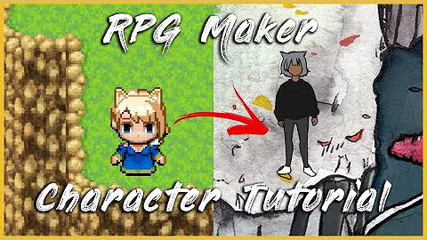 How to make characters in RPG Maker MV + Update Video