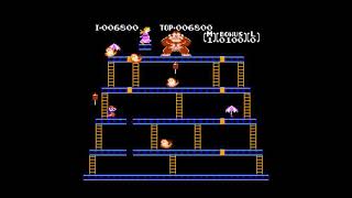 Donkey Kong NES Last Loop (using codes).