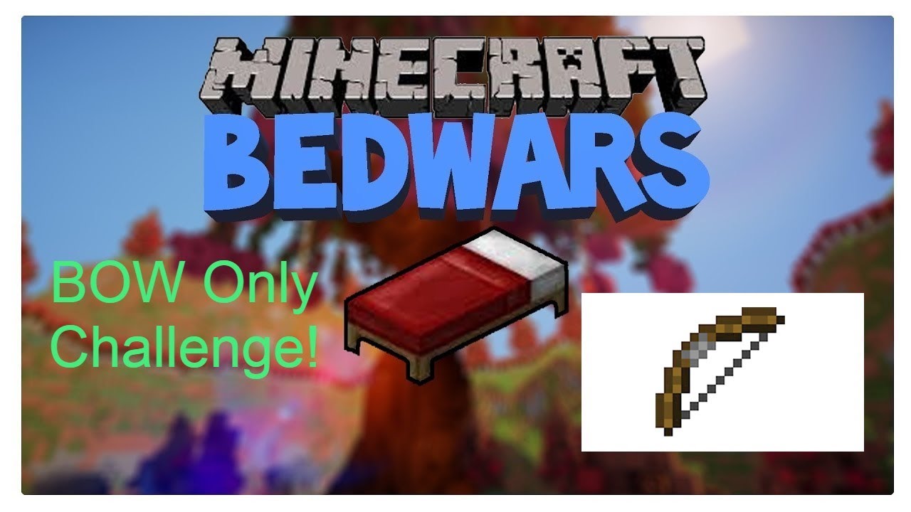Minecraft Bedwars 3v3v3v3 BOW Only Challenge! YouTube