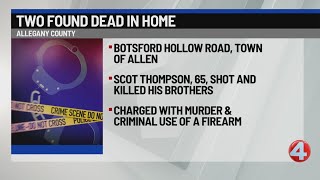 Florida man arrested for killing his brothers in Allegany County