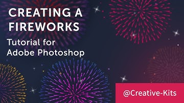 Tutorial on creating fireworks in Adobe Photoshop