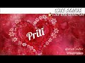 Priti name status by cute whatsaap status