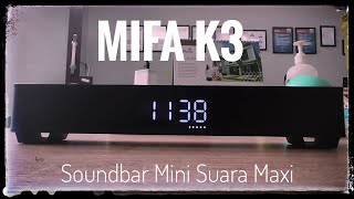 Mifa K3 Soundbar Sound test