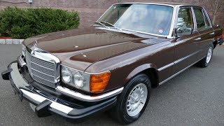 The best w116 Mercedes-Benz 300SD in the world !!! 10,500 miles all original paint !!! 1/31/24