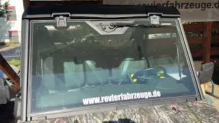 Seitenscheiben Türe Kabine für Odes Workcross 4TRAC Pro X 550 / 650