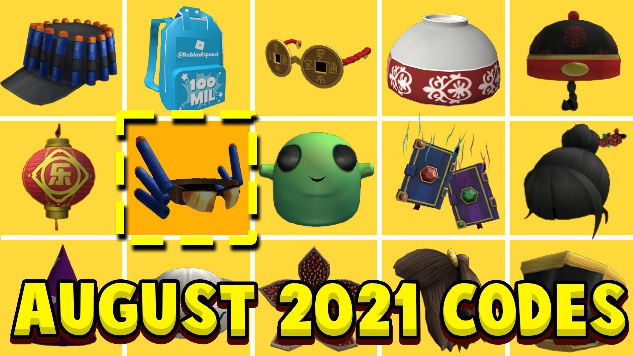 Roblox - Promo Codes Outubro 2021