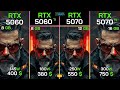 RTX 5060 VS RTX 5060 TI VS RTX 5070 VS RTX 5070 TI TEST IN 10 GAMES