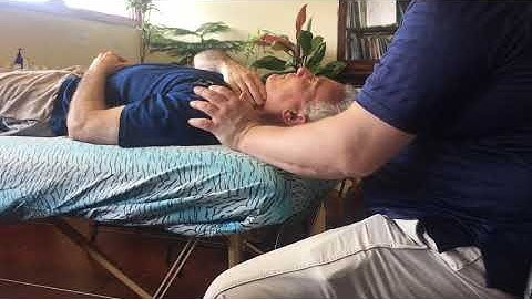 DNM: Superficial Cervicsl Plexus, Skin Stretch Approach (alternate, client assist)