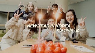 New Year Countdown in Korea, Yonsei Student Exchange Life | Ep. 14