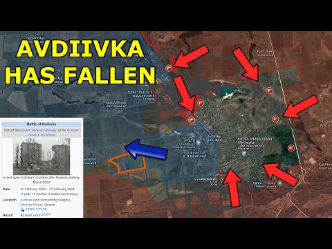 Avdiivka HAS FALLEN | Syrsky ADMITS DEFEAT | Complete Withdrawal Announced | Russian Victory