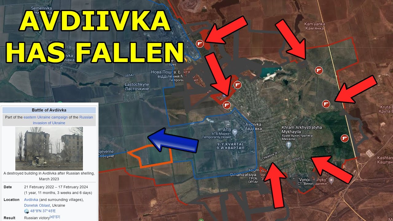 Avdiivka HAS FALLEN | Syrsky ADMITS DEFEAT | Complete Withdrawal Announced | Russian Victory