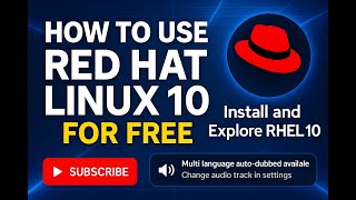 How to Install RHEL 10 on VirtualBox | How to Use Red Hat Enterprise Linux 10 for Free