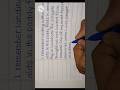 simple printed handwriting ll printed handwriting ll #shorts #writting