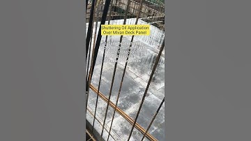 shuttering oil application|#mivan #shutteringoil #civilengineering #ytshorts #newvideo #heavycivil