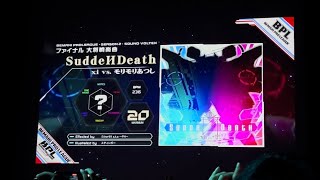 【BPLS2】SOUND VOLTEX ファイナル 決勝戦 SuddeИDeath 会場の反応