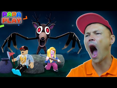 Выживаю в лесу с Катей 99 Nights In The Forest 