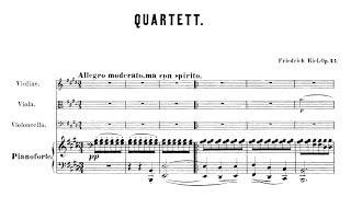 Friedrich Kiel - Piano Quartet No.2, in E major
