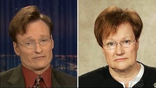 Conan Endorses Tarja Halonen - 1/4/06
