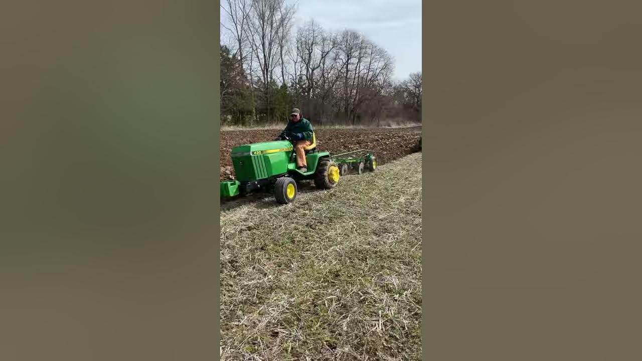 Kline Spring Garden Tractor Plow Day 2019 Ploughing - YouTube