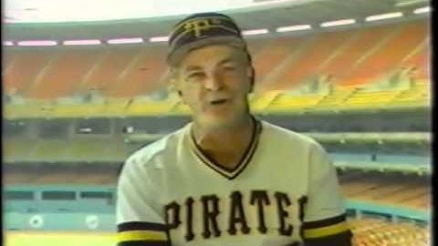 1982 Chuck Tanner Pittsburgh Pirates Atari Fireworks Night Commercial