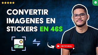 Cómo CONVERTIR IMÁGENES en STICKERS o PNG en tu MÓVIL en 46S screenshot 5
