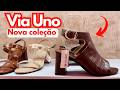NOVA COLEÇÃO VIA UNO TENDÊNCIA INVERNO BOTAS SAPATOS MOCASSIM E SANDÁLIAS MODELOS QUE ESTÃO EM ALTA