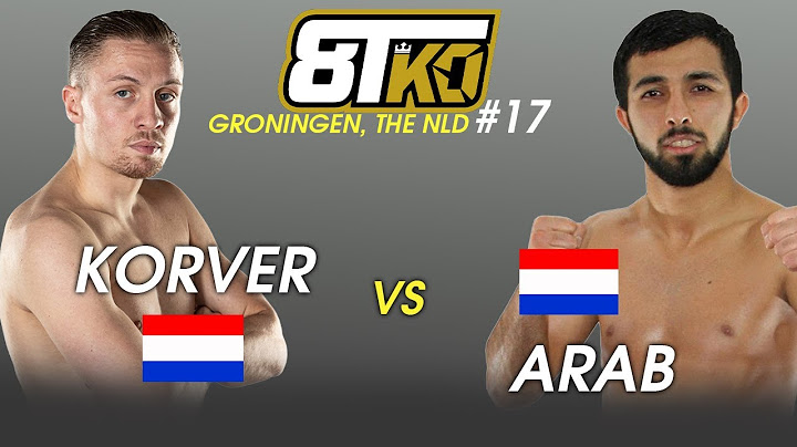 FULL FIGHT I SAKVAN ARAB VS ROAN KORVER