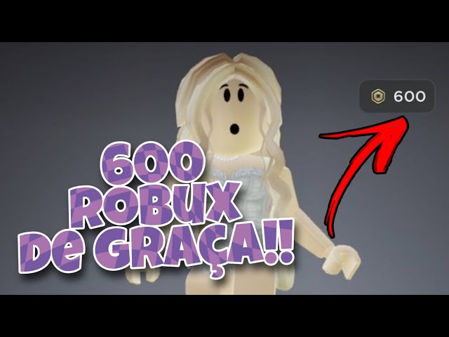 COMO GANHAR 600 ROBUX DE GRAÇA!!💜 (FUNCIONA!!!!!!!!!) 