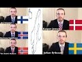 Impression of Nordic languages - by one person