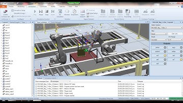RobotStudio bicycle assembly station, IRB1600
