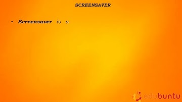 Class-5 Ch-3 Screensaver and Screenlet