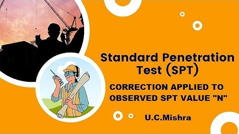 Geotechnical Site Investigation,06, Corrections Applied to observed SPT value