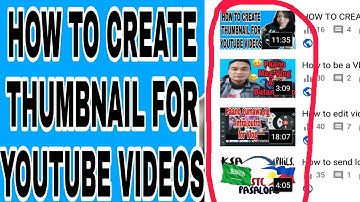HOW TO CREATE THUMBNAIL FOR YOUTUBE VIDEOS (Tagalog)