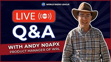 WRL LIVE Weekly Update and Q&A + Echolink Net! - Show 023