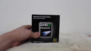 AMD Phenom II X4 960T Zosma 3.0GHz Unboxing