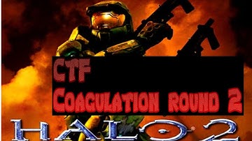 Halo 2 multiplayer CTF on coagulation round 2