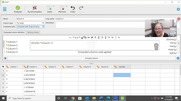 JASP- zScores