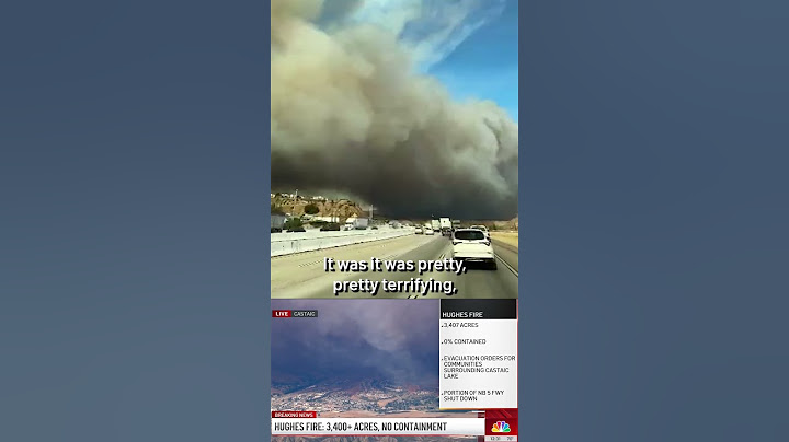 Evacuations ordered after new fast-moving wildfire breaks out in Los Angeles County | NBC4