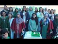 National anthem  14th august celebration in tme school  pakistan independence day 2023