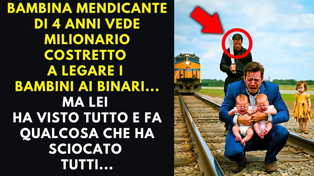 BAMBINA MENDICANTE DI 4 ANNI VEDE MILIONARIO COSTRETTO A LEGARE ...