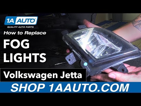 How to Replace Fog Lights 11-18 Volkswagen Jetta