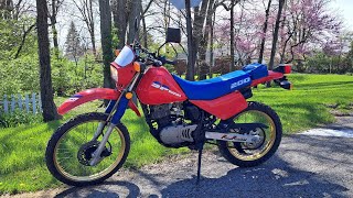 VERY RARE Barn Find! 1987 Suzuki SP 200. Day 1 of repairing. #susuki #sp200 #dualsport