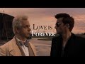 Crowley  aziraphale  love is forever good omens