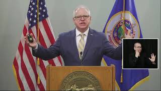WATCH LIVE: Gov. Walz details 'dial back' of COVID restrictions