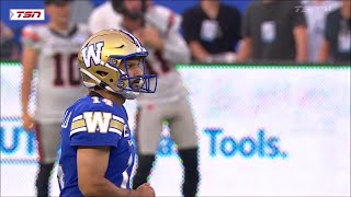 Winnipeg Blue Bombers Sergio Castillo CFL Record Two 60-Yard Field Goals