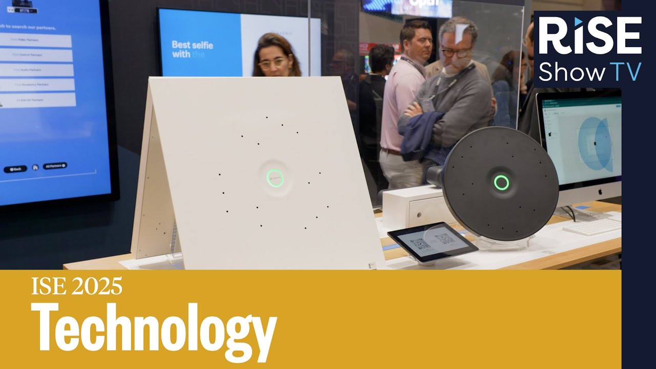 Sennheiser TCCM microphone unveiled | Tech demo | ISE 2025 - YouTube