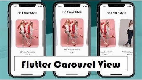 new carousel view in flutter | Build Carousel Slider | #fluttertutorial #onlineitskills