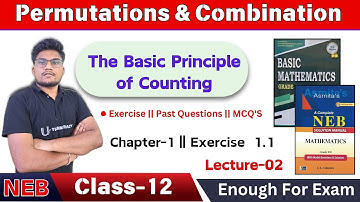 Exercise 1.1 Permutation and Combination - 02 | NEB Class 12 Basic Math | U-ThinkCrazy |Rohan Sir