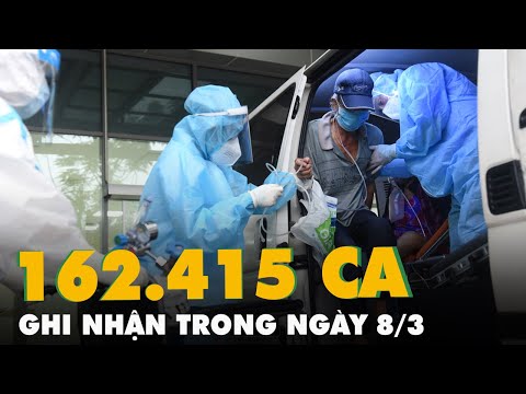 Video Tối 8/3: Cả nước ghi nhận 162.415 ca COVID-19; Có... - youtube